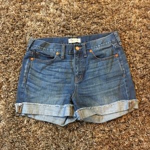 MADEWELL JEAN SHORTS